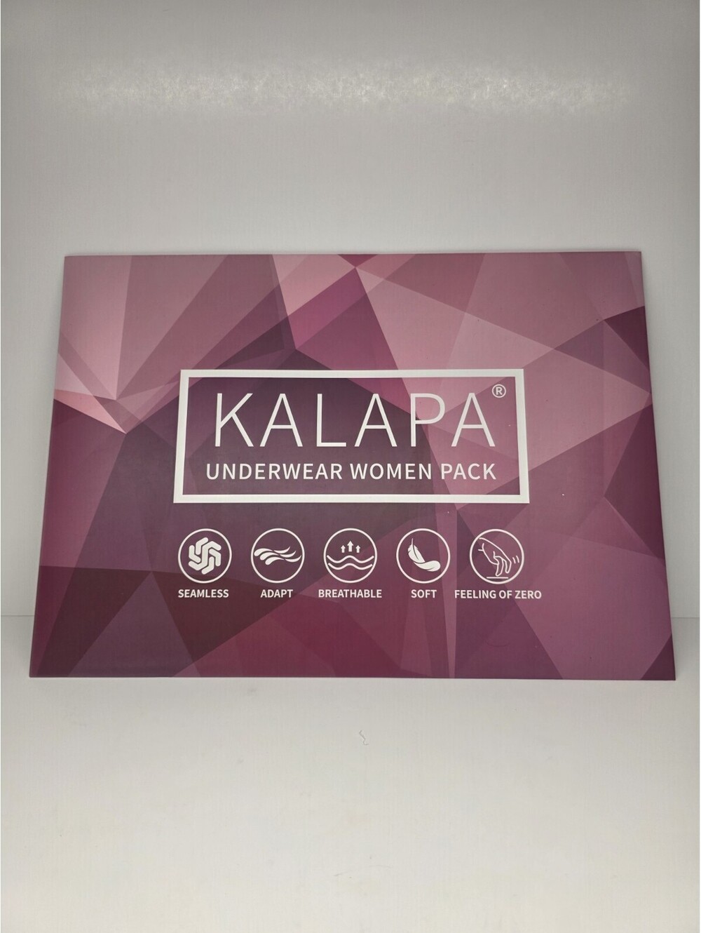 Kalapa Women's 6-Pack Seamless Full Coverage Briefs Multicolor Small S NWT